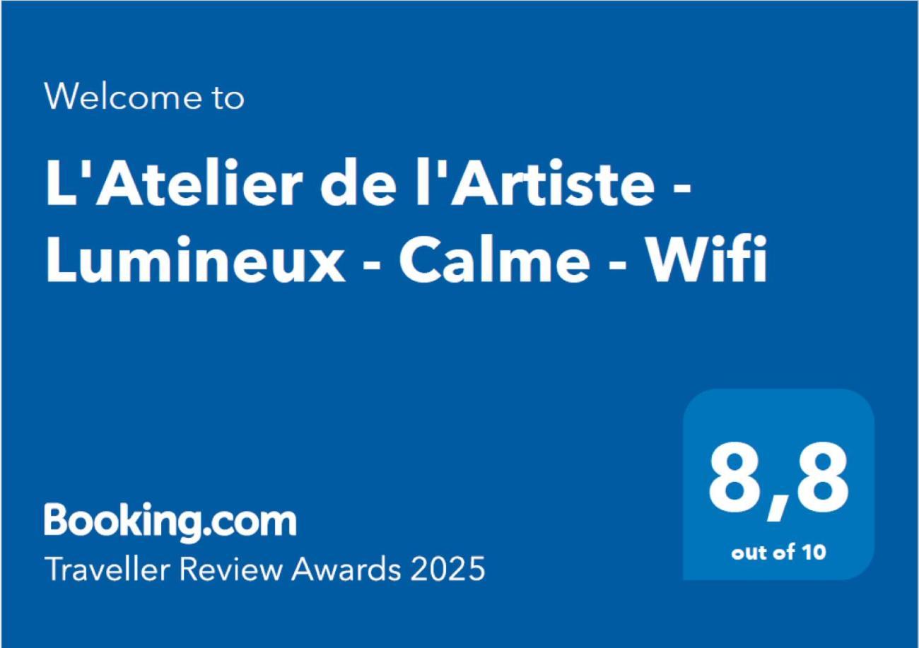 L'Atelier De L'Artiste - Lumineux - Calme - Wifi Appartement Douai Buitenkant foto